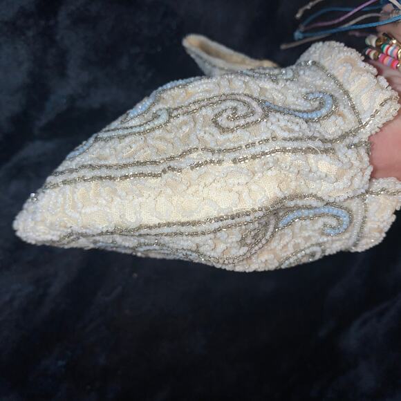 VINTAGE 40’s BEADED BELT BAG From Belgium - Picture 10 of 10